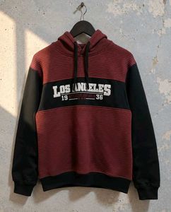 Reliance Trends Thick Maroon Hoodie