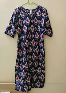 Navy Blue Kurta