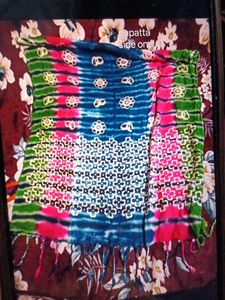 Colorful Tie-Dye Dupatta