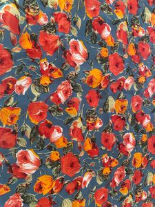 Floral Printed Blouse Material