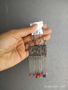Bohemian Dangle Earrings with Beads