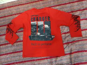 Dodge Charger Red Doctor Sleeves T-Shirt