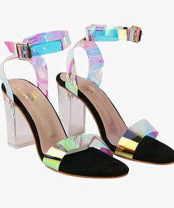 Holographic High Heels For Women Size 38 Uk 5.