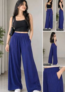 Blue Palazzo Pants