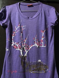 Purple Graphic Tee