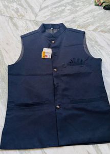 Classic Navy Nehru Jacket