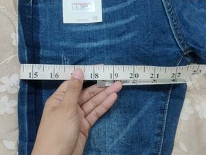 Striped Flare Jeans