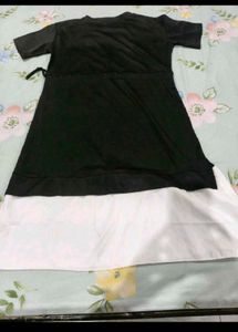 Black and white dress