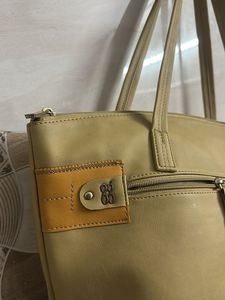 Stylish Olive Green Tote Bag
