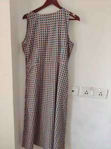 Chic Geometric Print Dress