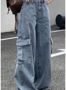 Wide Leg Cargo Jeans fits 26 waist and 27 asw