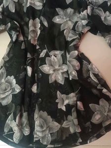 Sheer black Shirt