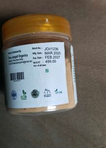 Jangali Organics Kasturi Haldi Powder