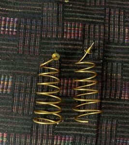 Spiral Drop Earrings