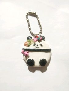Handmade Air Dry Clay Key Ring