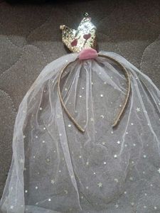 Sparkling Crown Headband for Girls