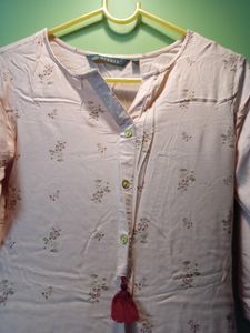 Light Peach Kurta S