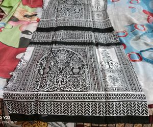 2 Black &amp; White Patterned kurtas