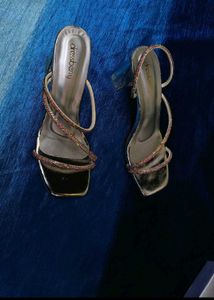 Sparkling Strappy Heels for Women