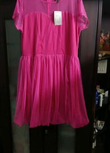 Chic Pink Barbie Dress - XL Size