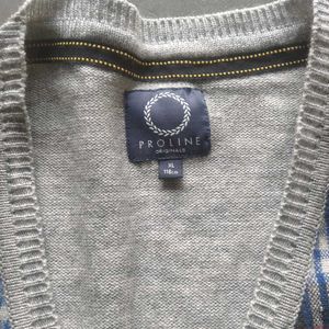 Checked Pattern Cardigan