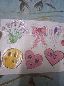 Cute Hand-Drawn Stickers