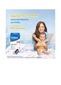 Little's Comfy Baby Pants - New Born - 90