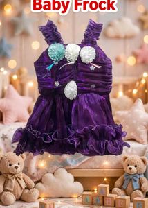 Adorable Purple Party Dress