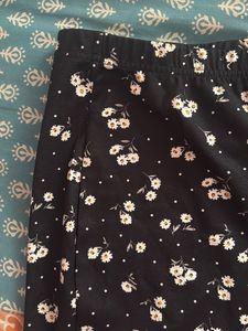 SHEIN Floral Print Mini Skirt