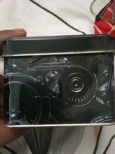 Roadster Dual Time Watch with metal box