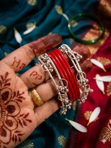 silver bangle 8 piece Bangles