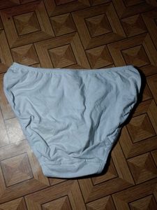 Light Blue Cotton Briefs