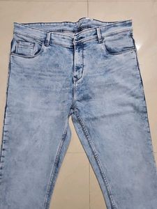 Acid Wash Denim Jeans