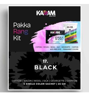 Kaam Pakka Rang Kit - Black Dye