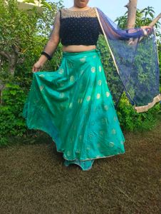 Stunning Teal Lehenga Choli