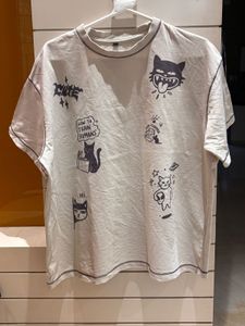 Cute Cat Graphic T-Shirt