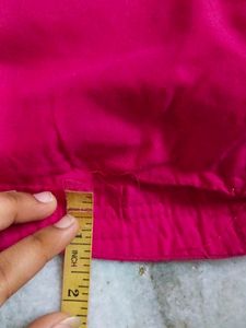 Designer Pink Banarasi Silk Blouse