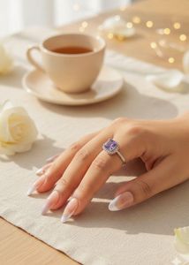 Sparkling  princess collection Ring