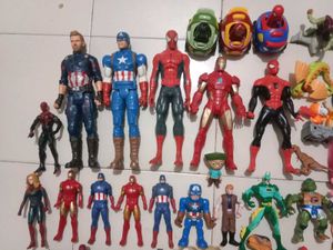 Assorted Superhero &amp; Cartoon Action Figures