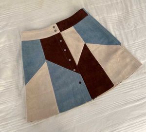 IMPORTED SUEDE SKIRT