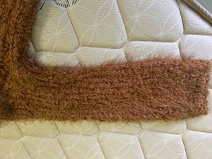 Cozy Brown Fuzzy Knit Cardigan
