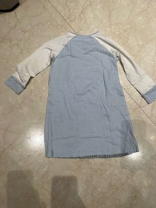Cute Bear Print Night Dress