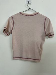 Cute Heart Graphic Crop Top