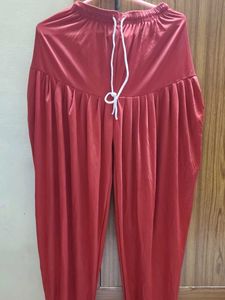 Blue and red  Palazzos &amp; Salwars each one 250, 2p