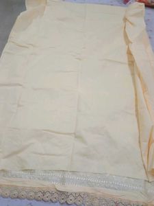 Elegant Cream Kurta Set with Dupatta