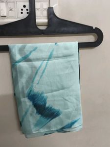 Stylish Blue & Teal Abstract Dupatta Scarf