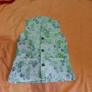 Chic Floral nehru jacket