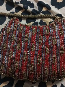 Beaded hand Bag