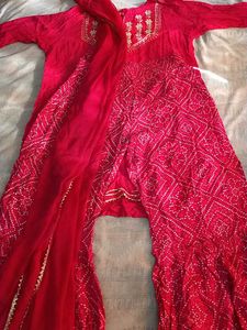 PINK SHARARA SET