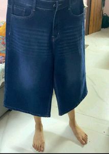 IN SALE TILL 6SEP BLUE WASHED DENIM JORTS